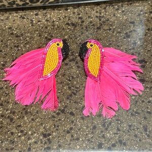 Birds of a feather earrings.